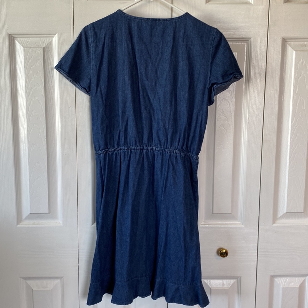 J crew Factory Faux Wrap Dress - Picture 5 of 6